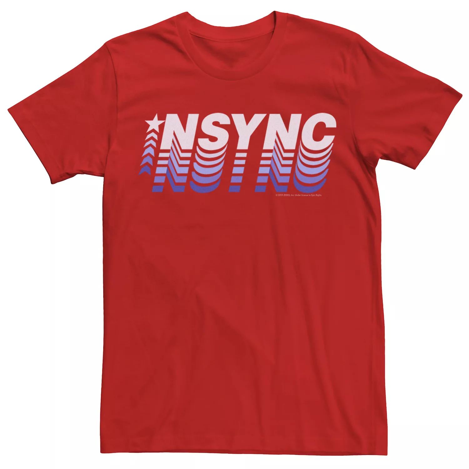Мужская футболка с логотипом NSYNC Tour Licensed Character nsync essential nsync 2 cd