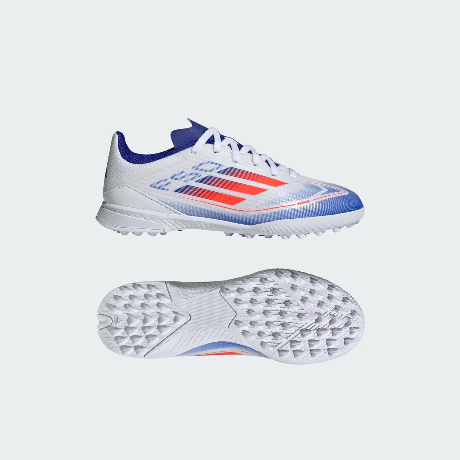 

Футбольные бутсы F50 League Turf Adidas, цвет Cloud White/Solar Red/Lucid Blue