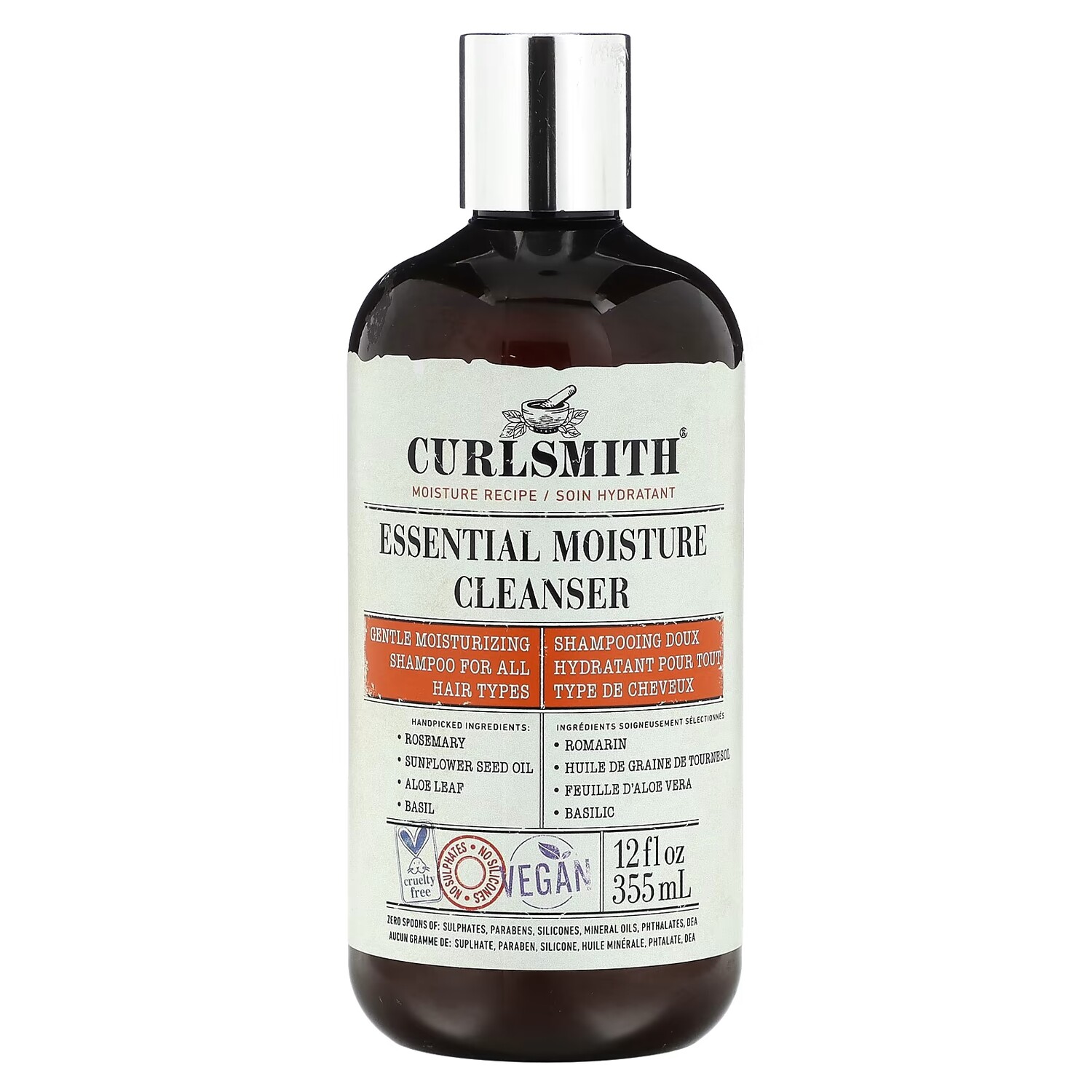 

Шампунь Curlsmith Essential Moisture Cleanser для всех типов волос, 355мл