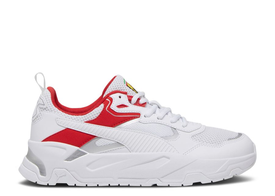 

Кроссовки Puma Scuderia Ferrari X Trinity 'White Rosso Corsa', белый