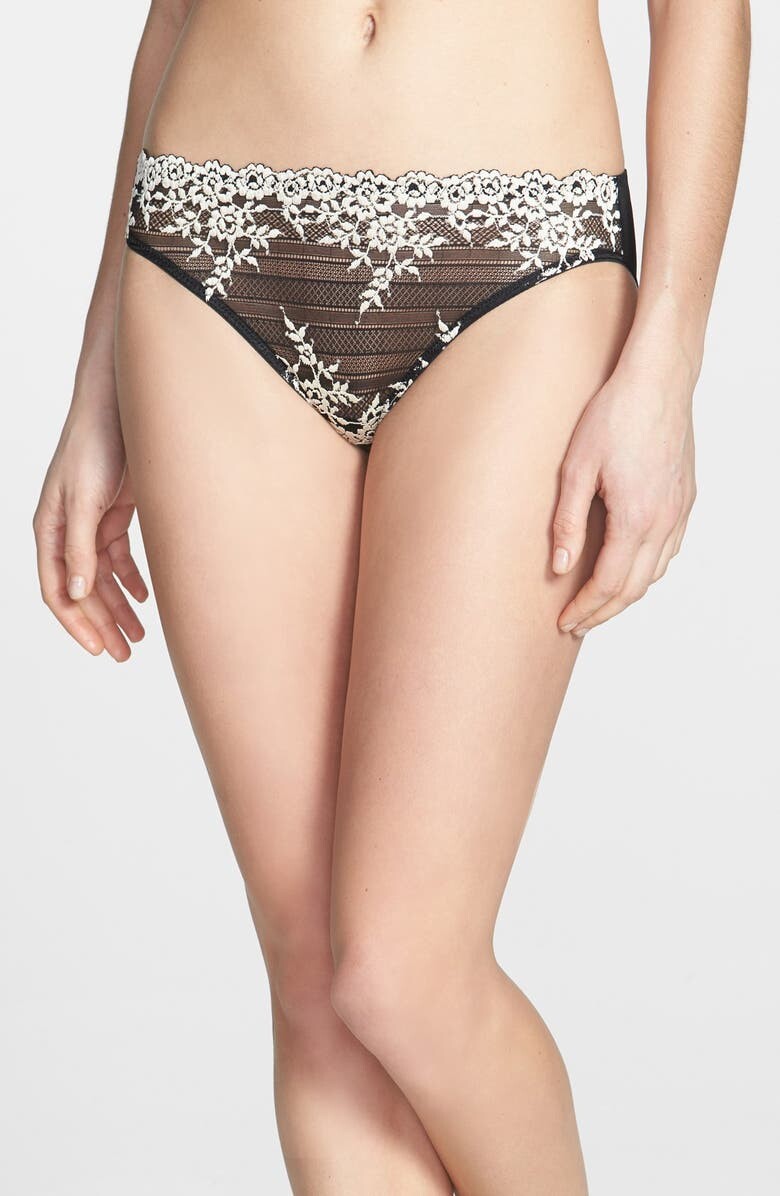 

Кружевное бикини Embrace WACOAL, черный
