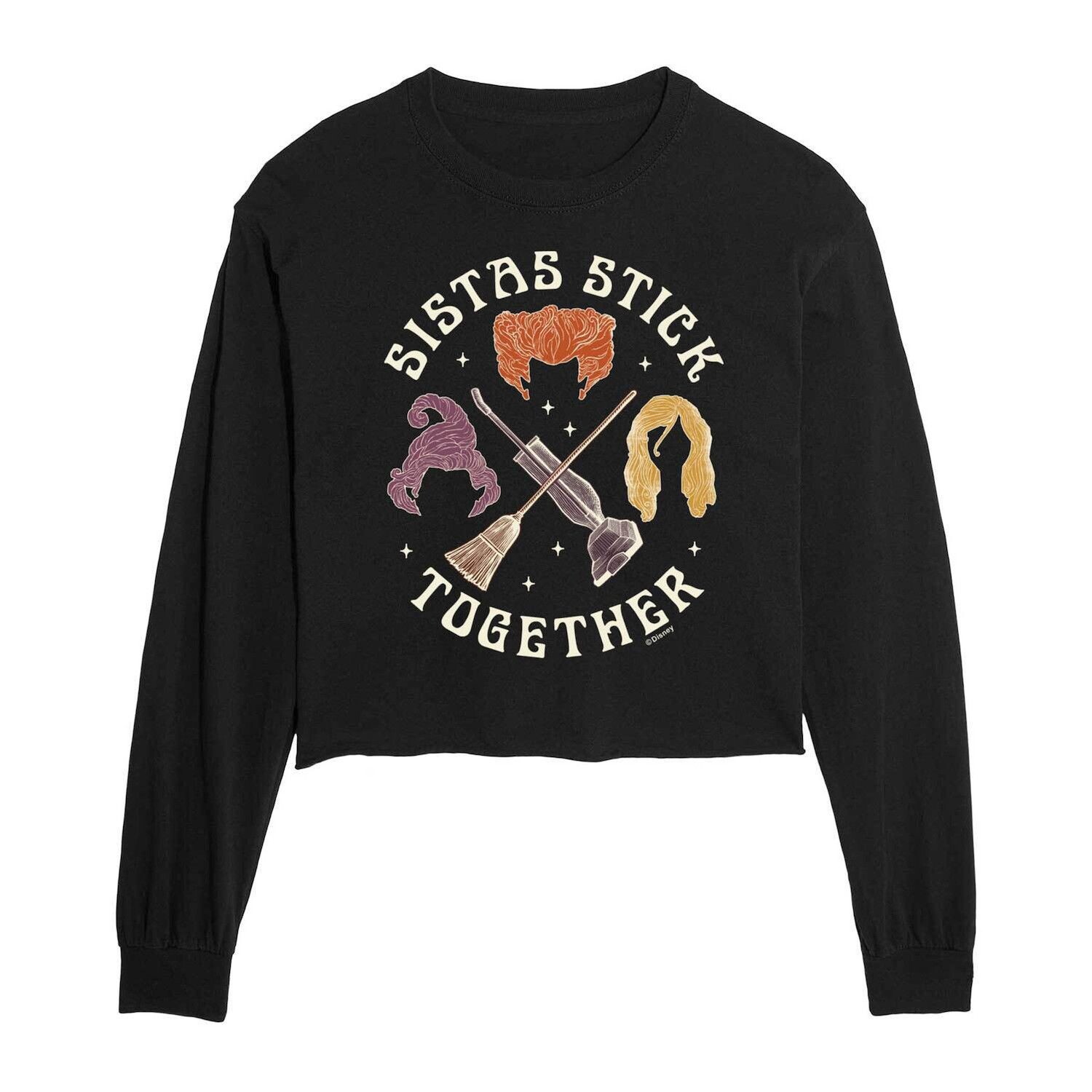 

Футболка с длинными рукавами Hocus Pocus Sistas Stick Together для юниоров Licensed Character