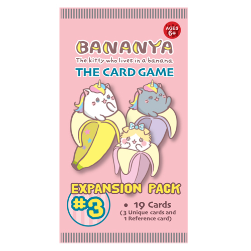 Настольная игра Magic Pack: Bananya: The Card Game Expansion Japanime Games