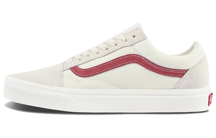 

Туфли для скейтбординга унисекс Vans Old Skool Винтаж Белый/Красный рококо