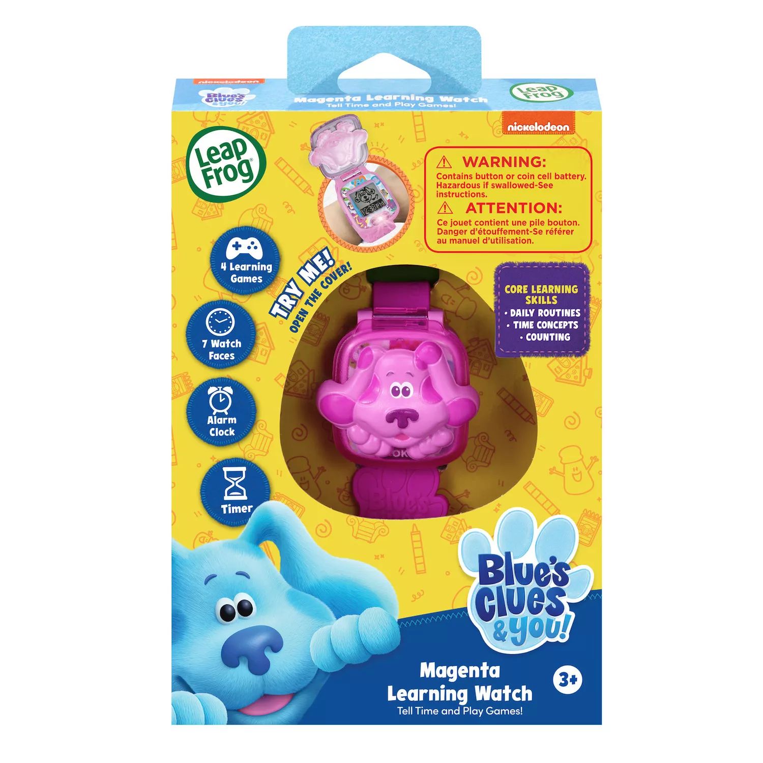 Подсказки LeapFrog Blue и вы! Пурпурные обучающие часы LeapFrog leapfrog clean sweep learning caddy