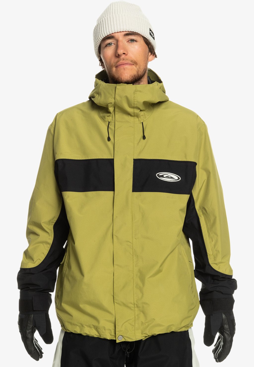 Сноубордическая куртка Quiksilver, цвет green olive