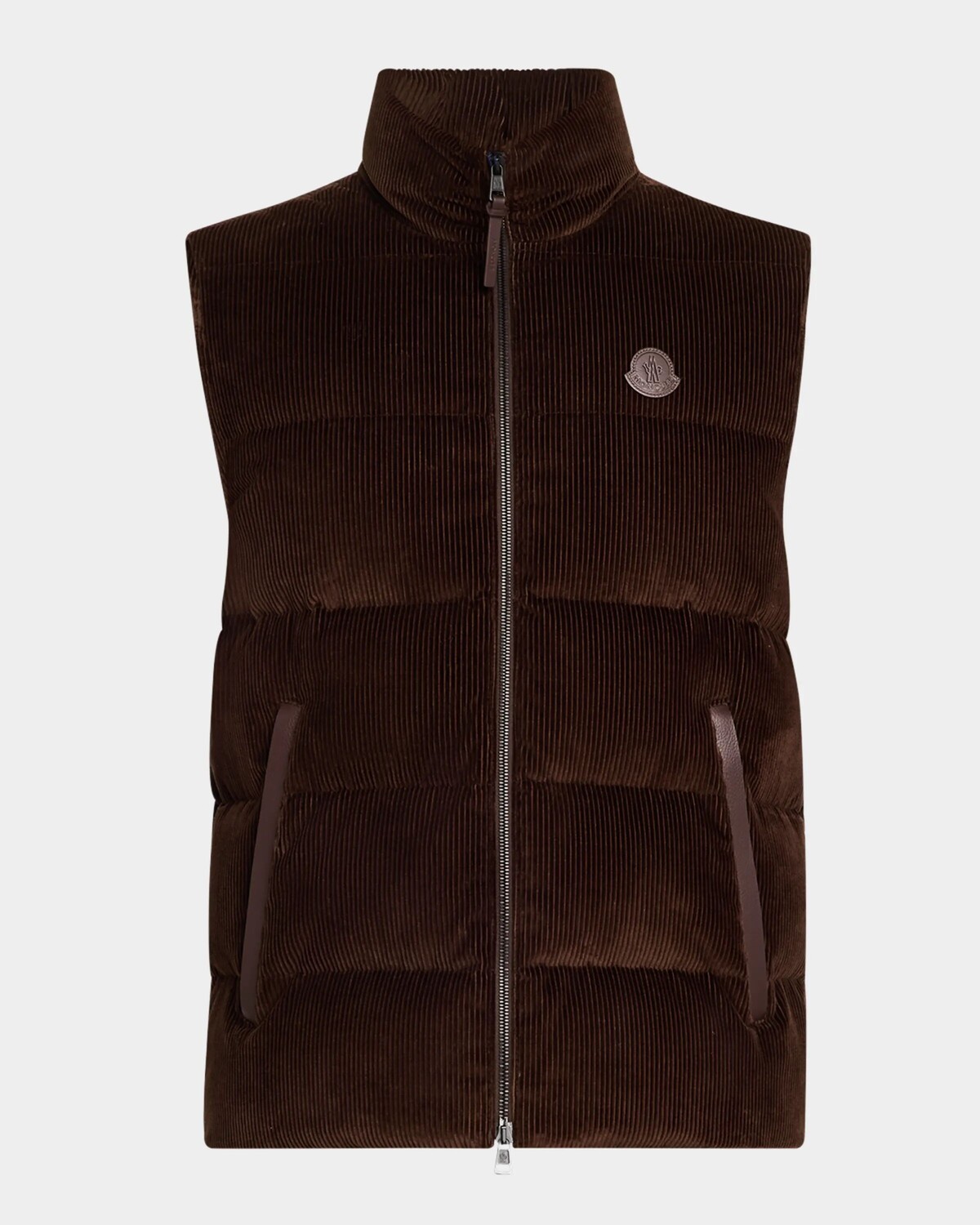 

Мужской вельветовый жилет Acrab Moncler, цвет Taupe