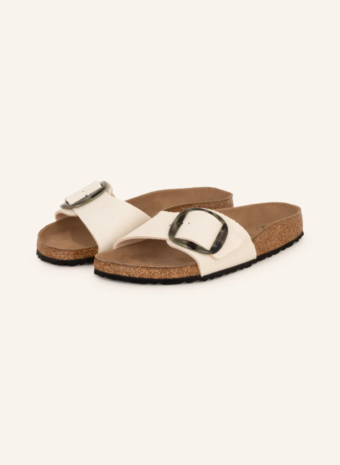 

Мюли madrid big пряжкой Birkenstock, белый