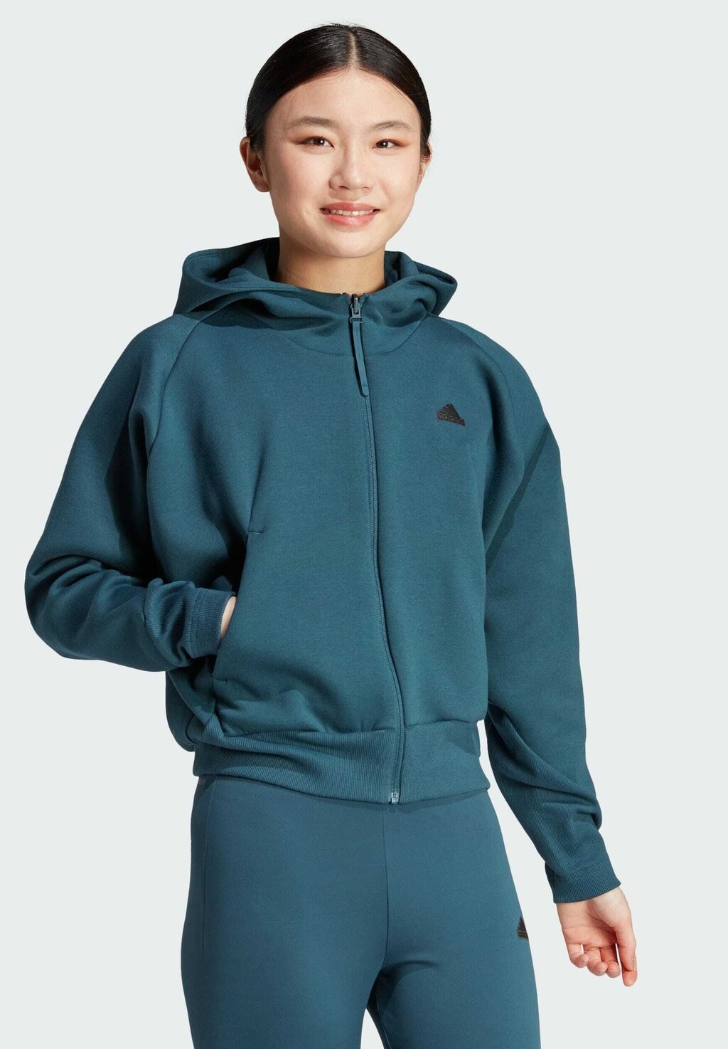 

Толстовка на молнии Adidas, Синий