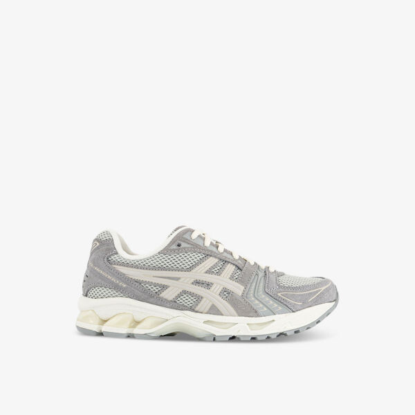 

Кроссовки средней высоты gel-kayano 14 из кожи и сетки Asics, белый