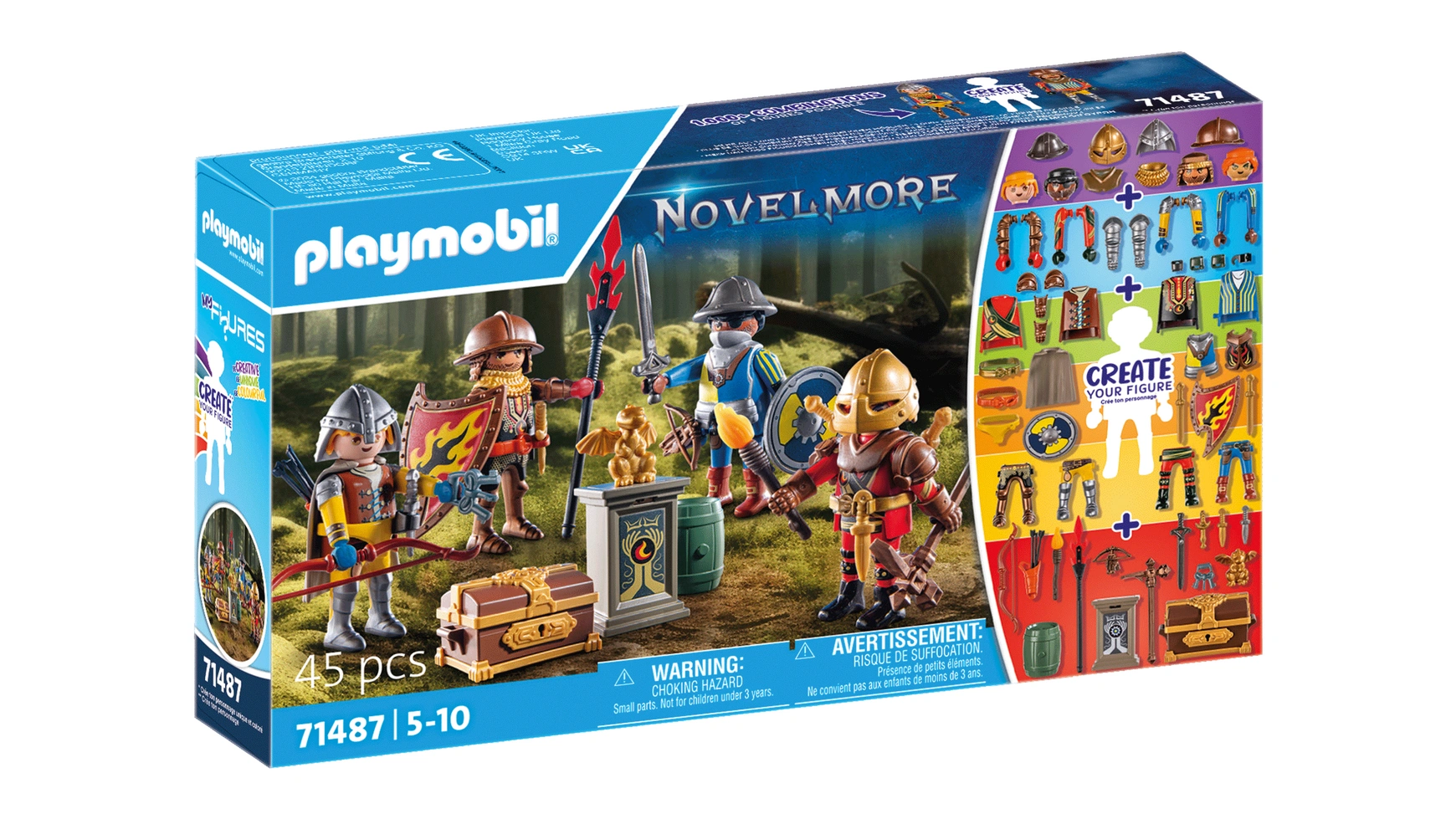 конструктор playmobil отдельные фигурки 70272 строители Novelmore мои фигурки: рыцари новелмора Playmobil