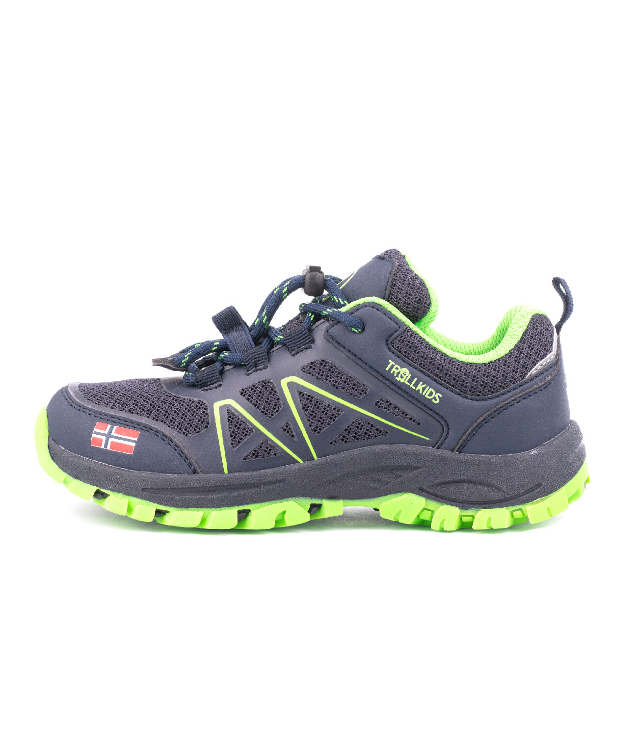 

Кроссовки Trollkids Hiker Low Sandefjord, цвет Marineblau / Grün