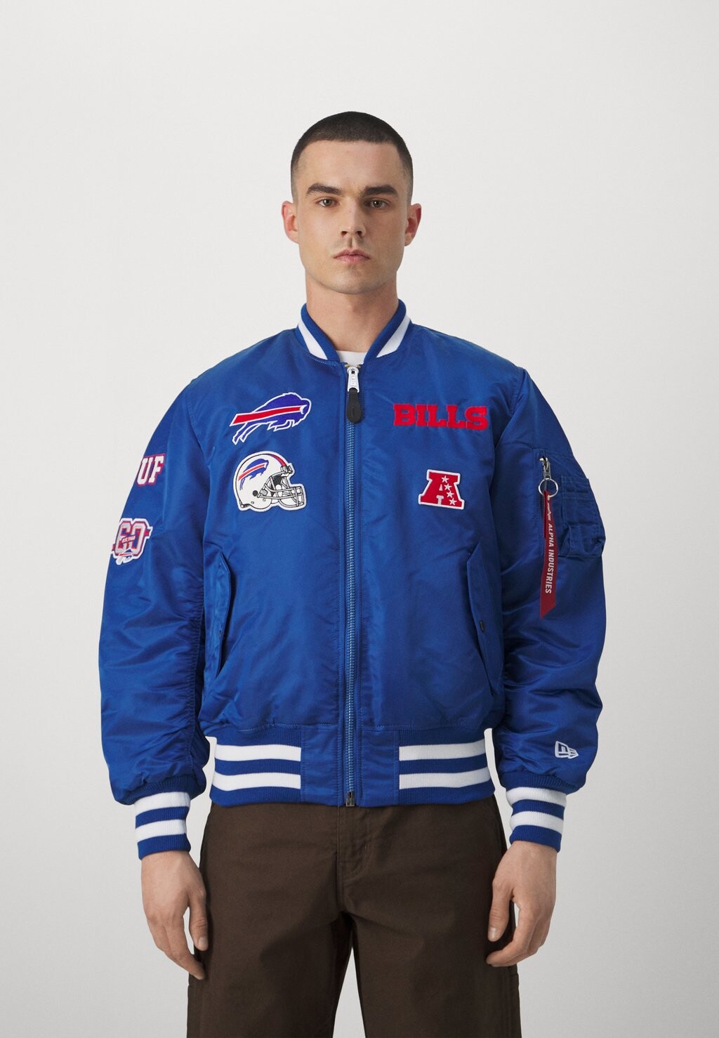 

Команда Nfl Bills Bomber New Era, цвет royal blue