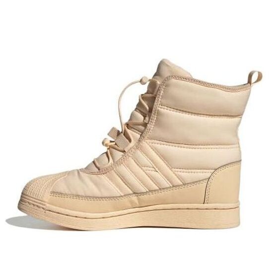 

Кроссовки superstar boot j Adidas, желтый