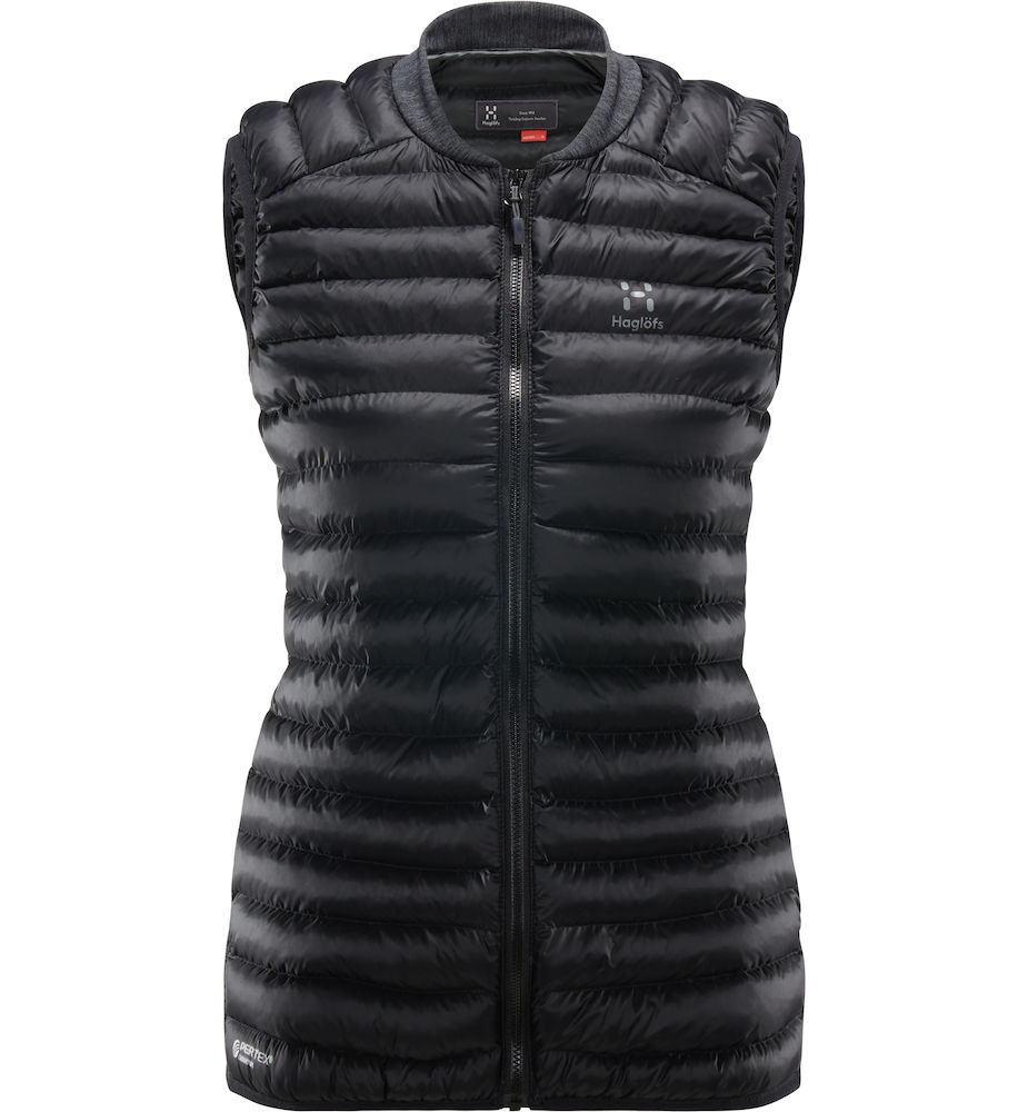 Утепленный жилет Haglöfs Steppweste Essens Mimic Vest, настоящий черный/магнетит