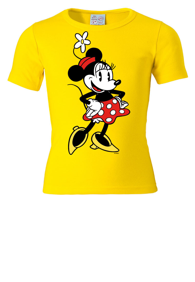 

Футболка Logoshirt Minnie Mouse, желтый