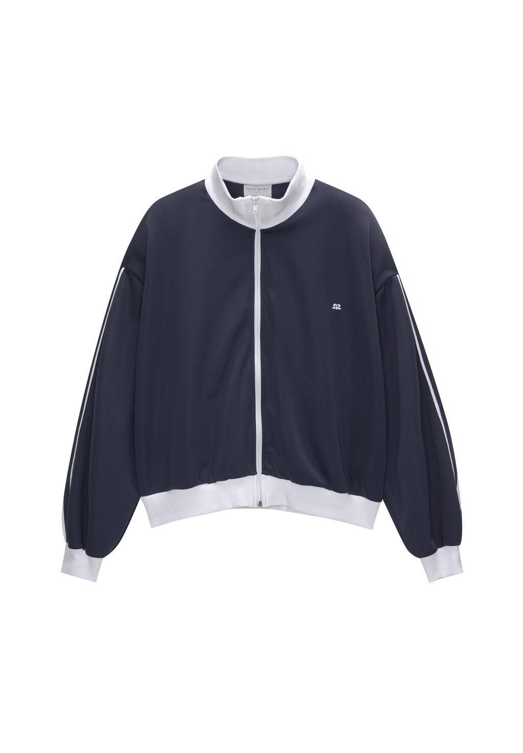 

Толстовка на молнии PULL&BEAR, темно-синий