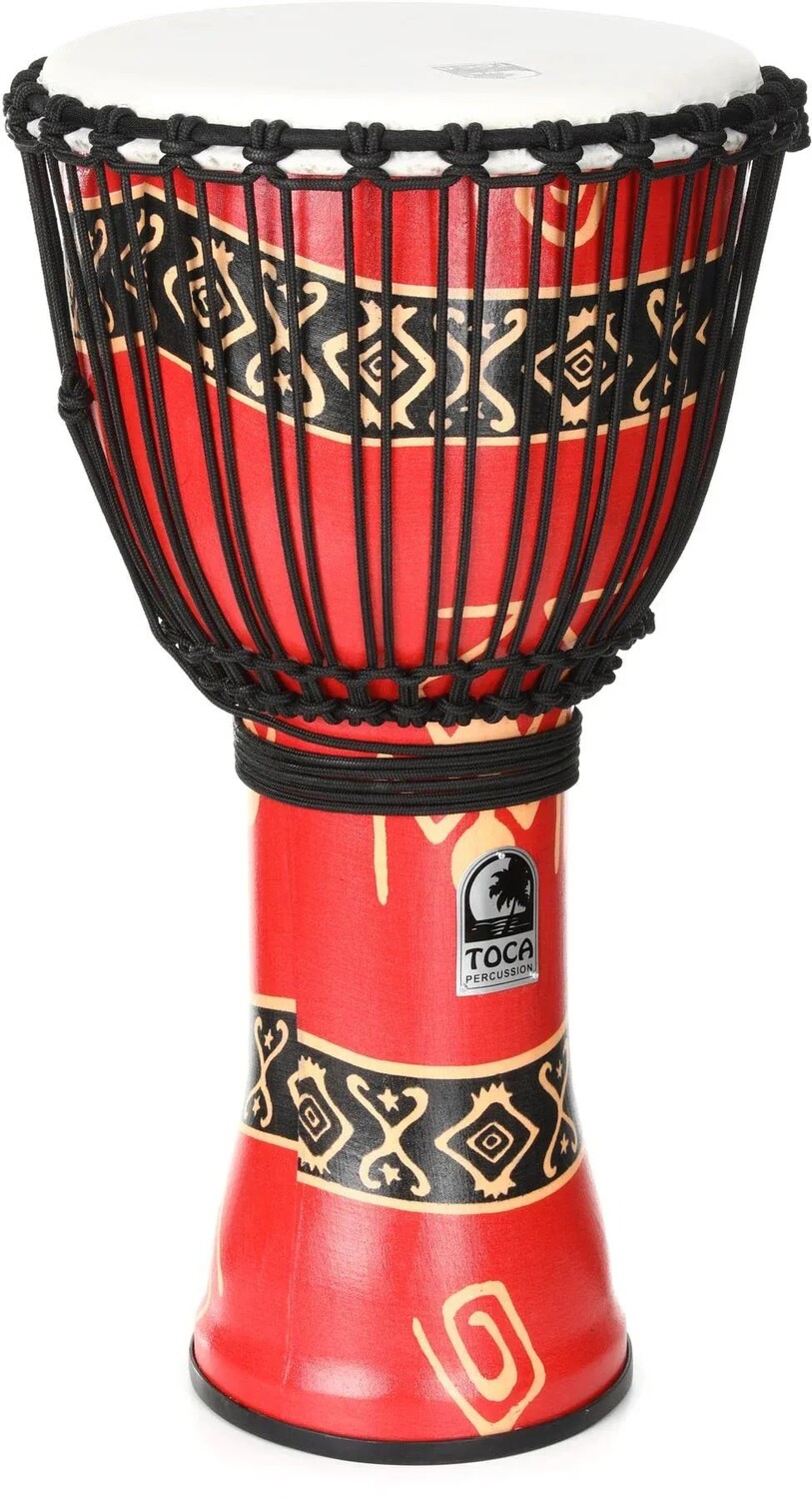 

Джембе Toca Percussion Freestyle с веревочной настройкой - Bali Red