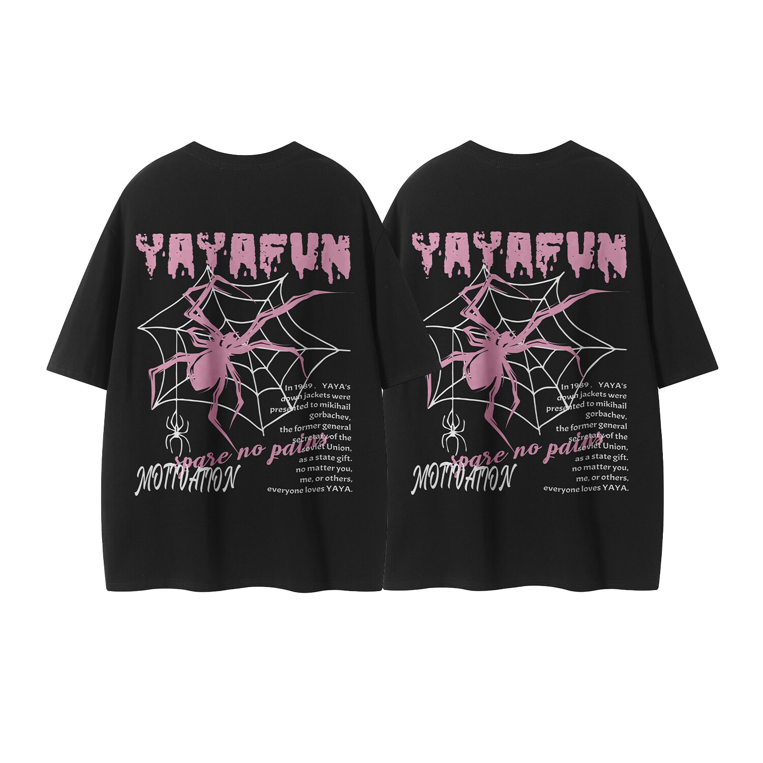 

Футболка унисекс Yaya, черно-белый