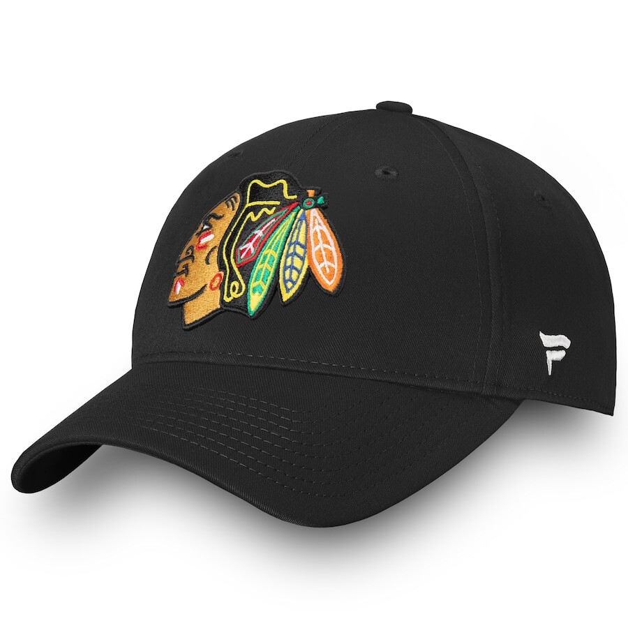 

Бейсболка Fanatics Branded Chicago Blackhawks, черный