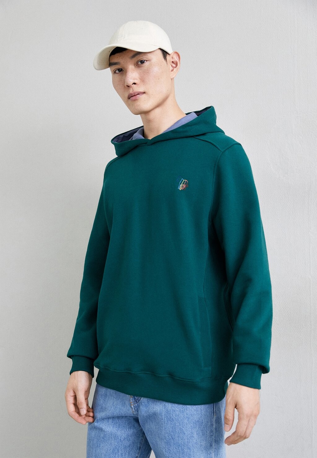 

Толстовка ХУДИ PS Paul Smith, бутылочно-зеленый