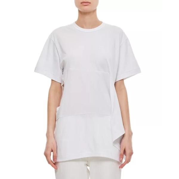 

Футболка cotton jersey t-shirt Comme des Garçons, белый