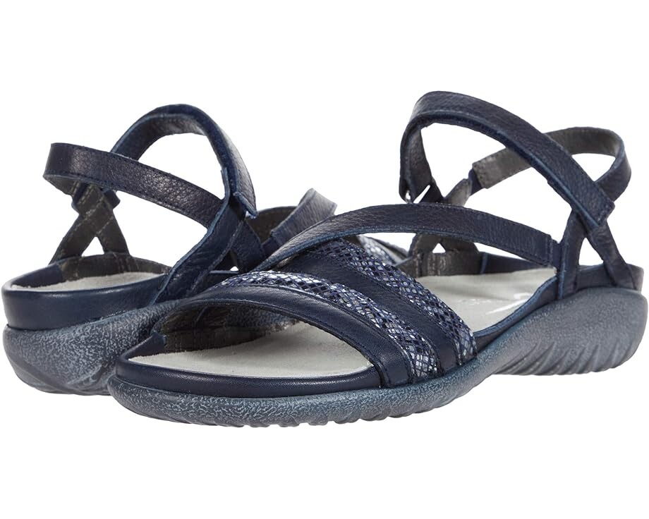

Сандалии Naot Toi, цвет Soft Ink Leather/Navy Python Leather