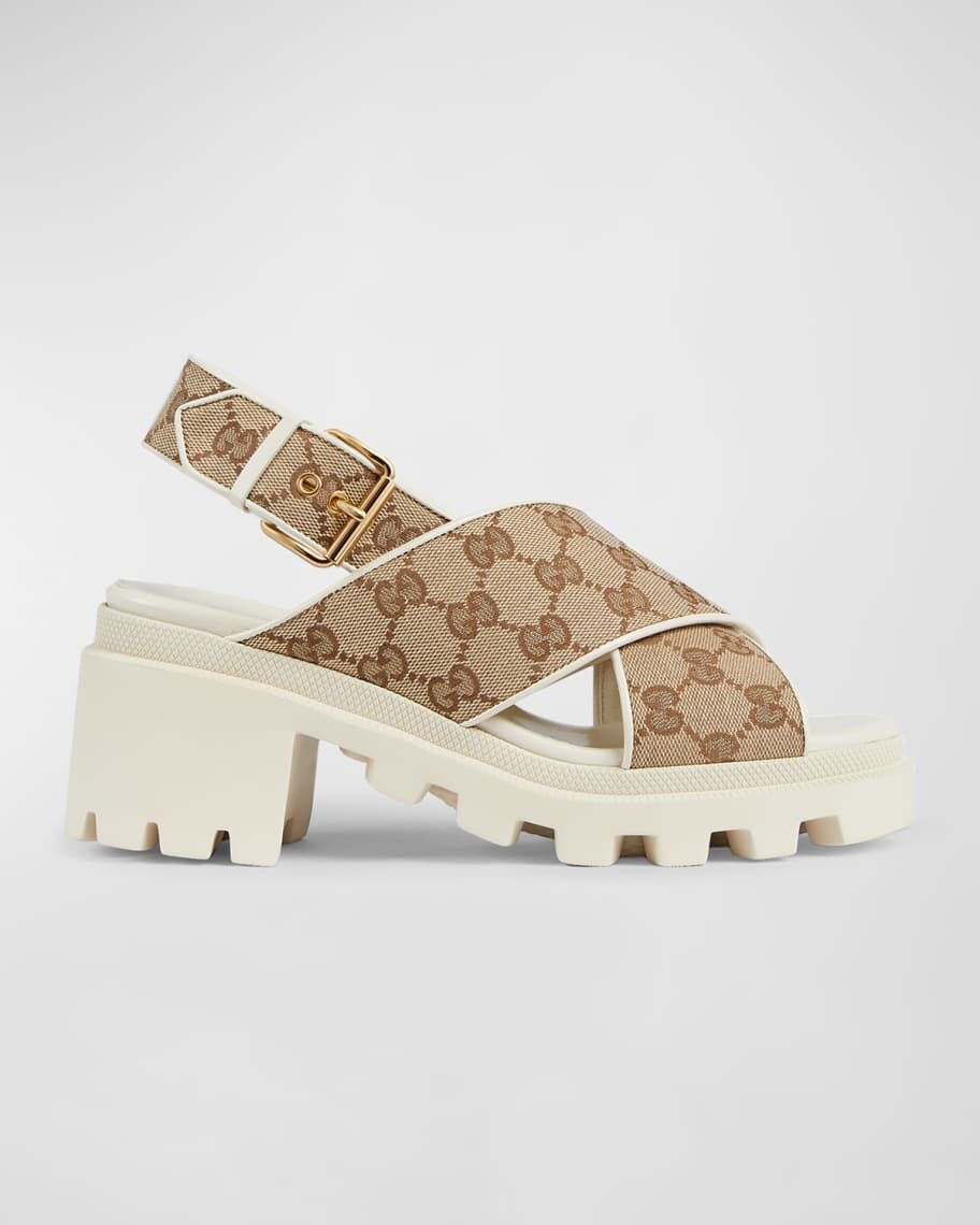 

Сандалии на подошве с узором GG Lug Gucci