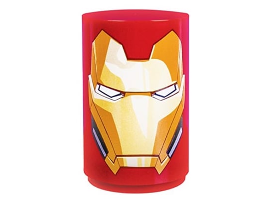 Лампа Paladone Iron Man Design цилиндрическая, многоцветная Inna marka