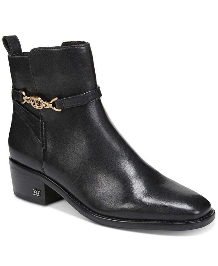 

Женские ботильоны с пряжками Brawley Sam Edelman, черный