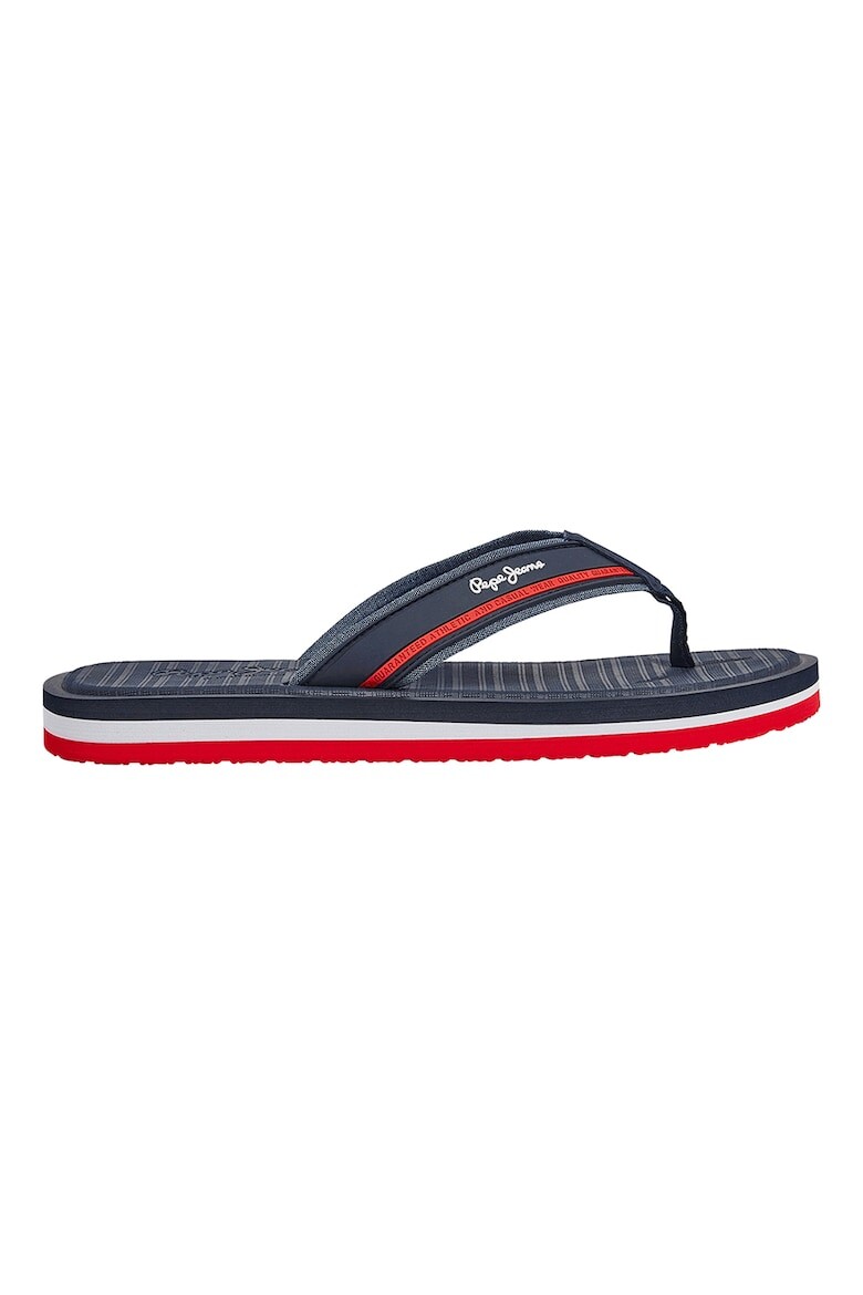 

Тапочки с логотипом Pepe Jeans London, красный