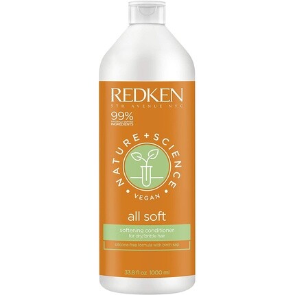 

Nature Plus Science All Soft смягчающий кондиционер, 1,101 кг, Redken