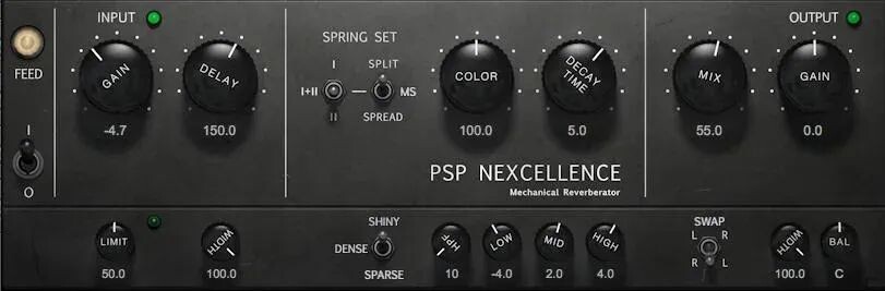 

Плагин Spring Reverb для PSP Audioware Nexcellence