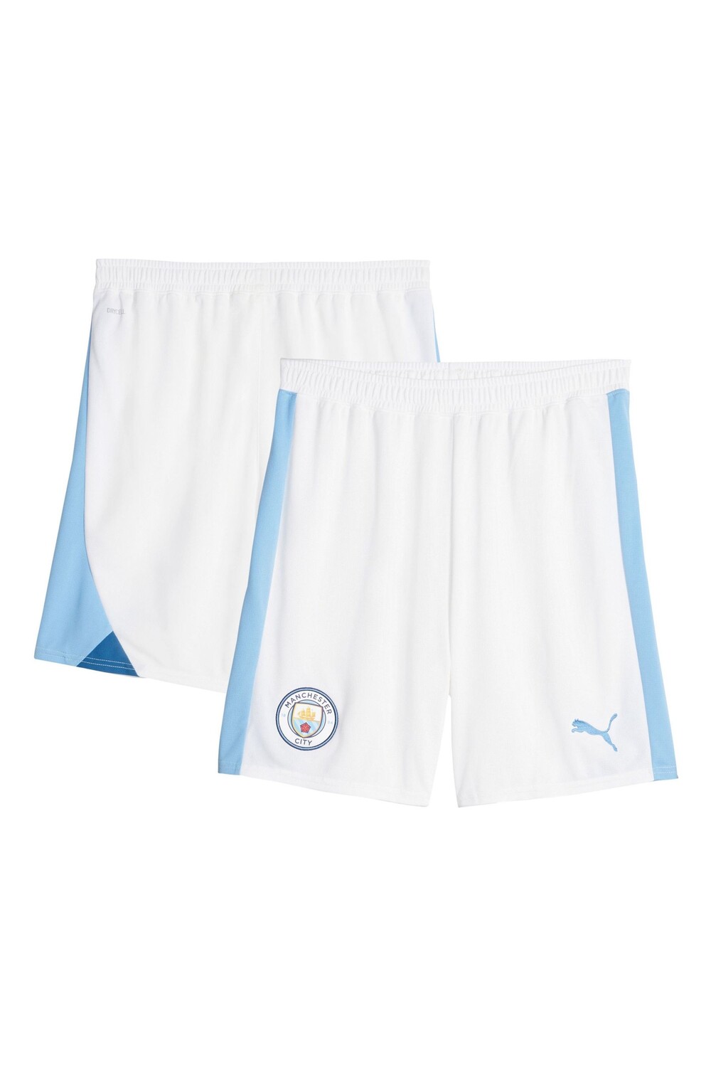 

Футбольные шорты Manchester City Home 23/24 Puma, белый