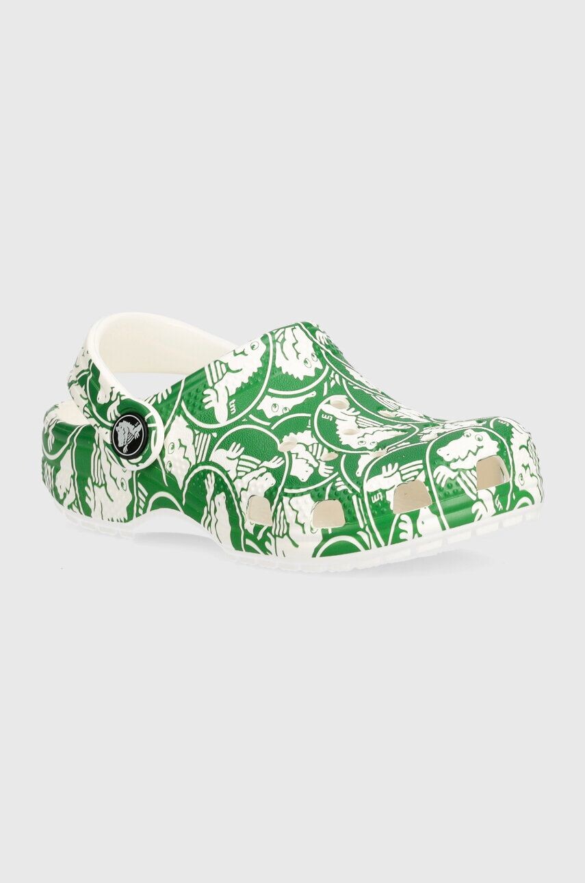 

Детские тапочки Crocs Classic Duke Print Clog, зеленый