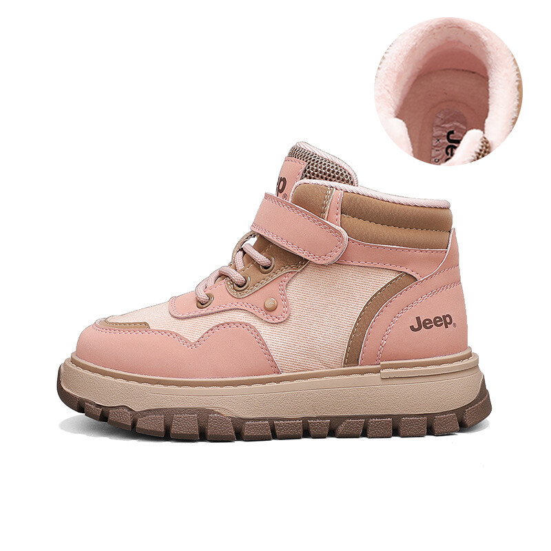 

Кроссовки Jeep Kids Lifestyle Shoes Kids High-top Purple, розовый
