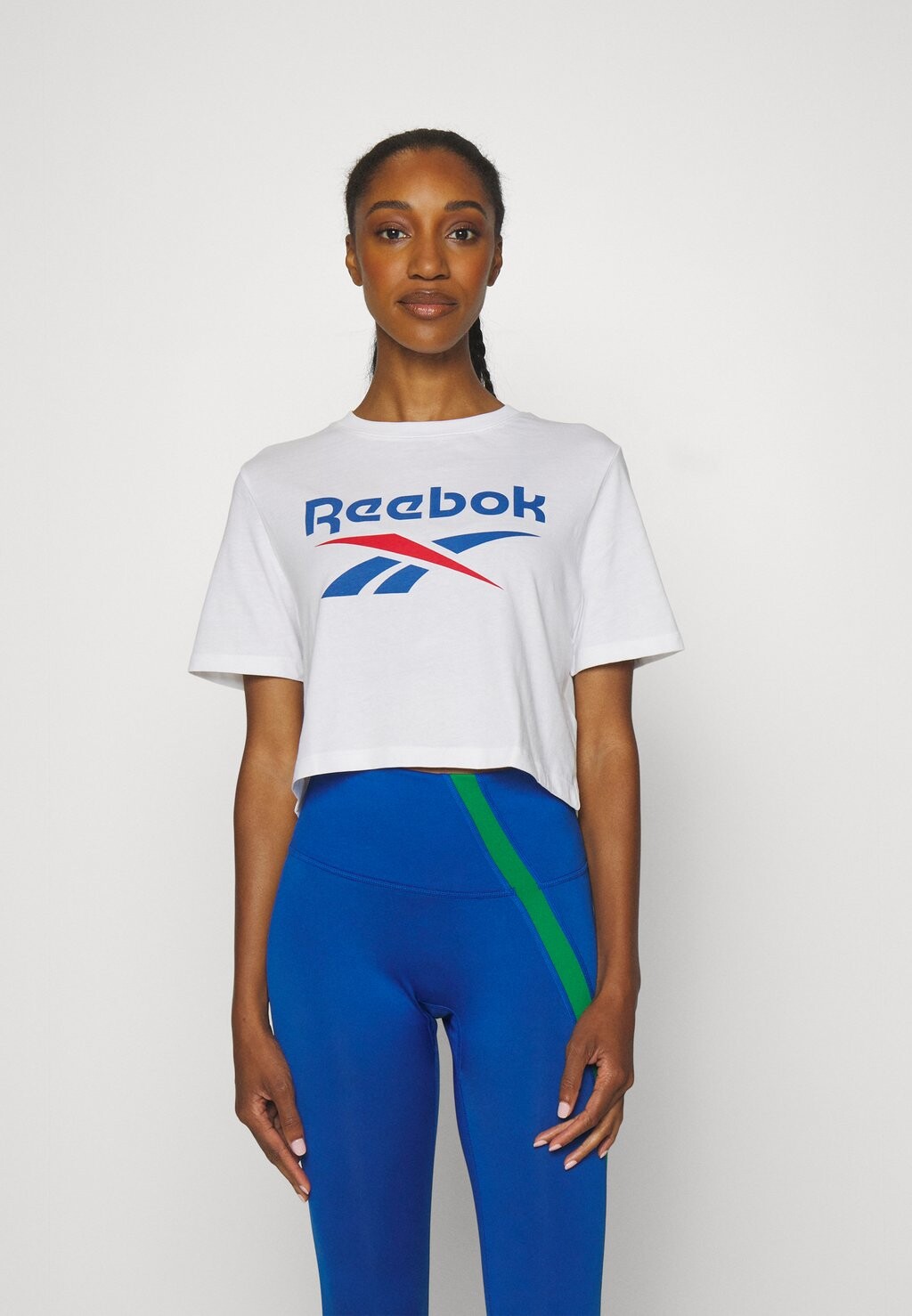 

Спортивная футболка CROP TEE Reebok, белый