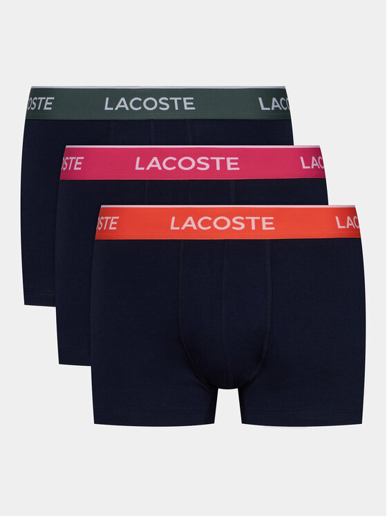 

Комплект из 3 боксеров Lacoste, синий