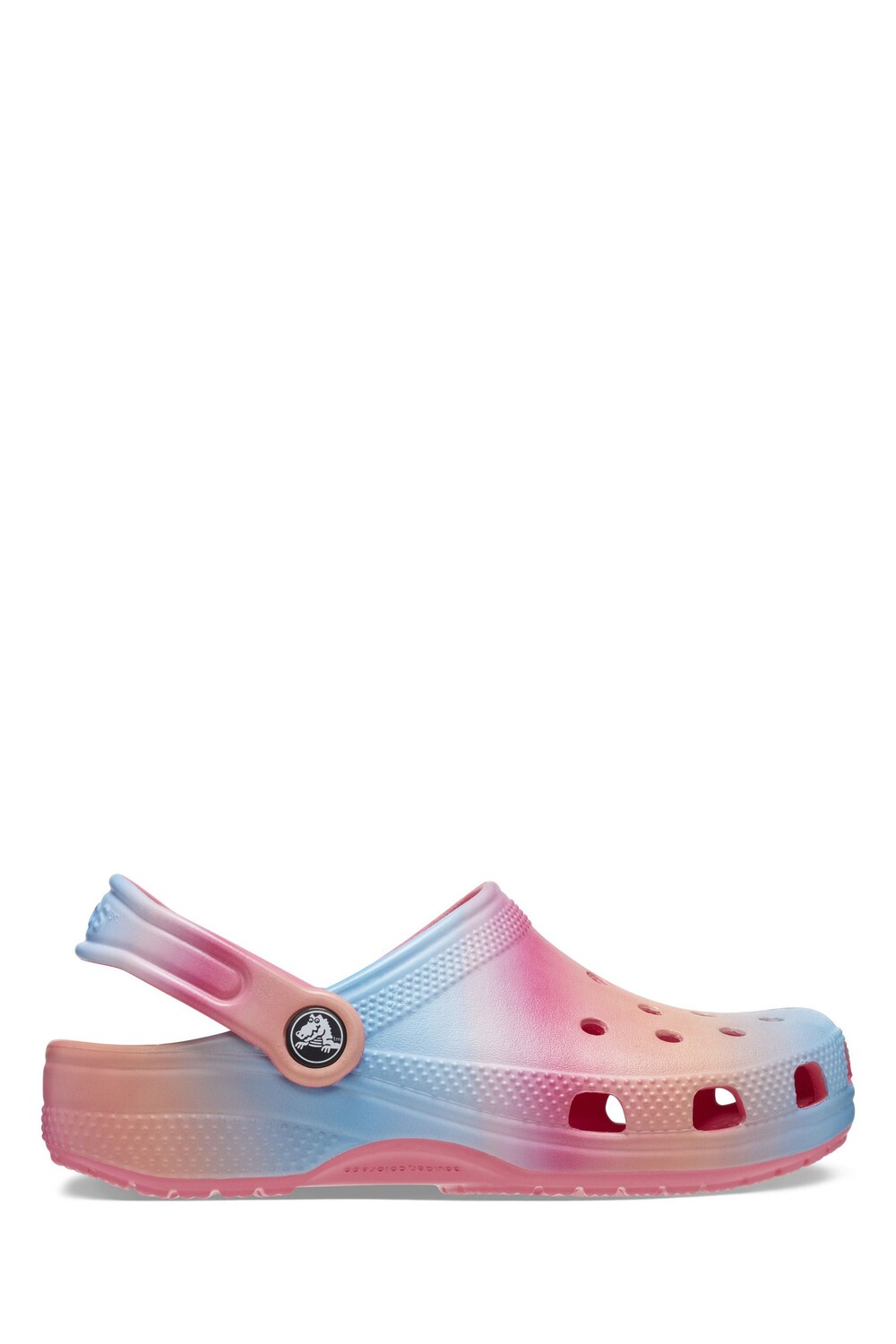

Детские босоножки Pink Classic с удлиненным ремешком Crocs, розовый