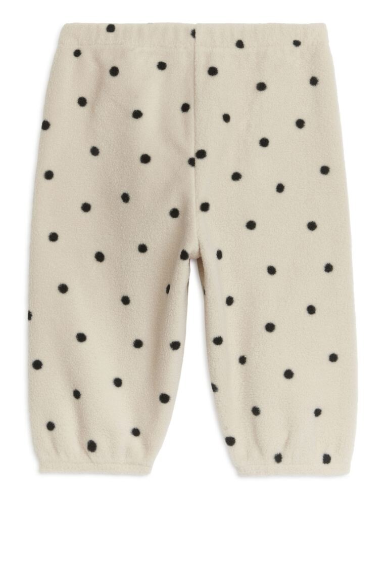 

Флисовые спортивные брюки H&M, черный