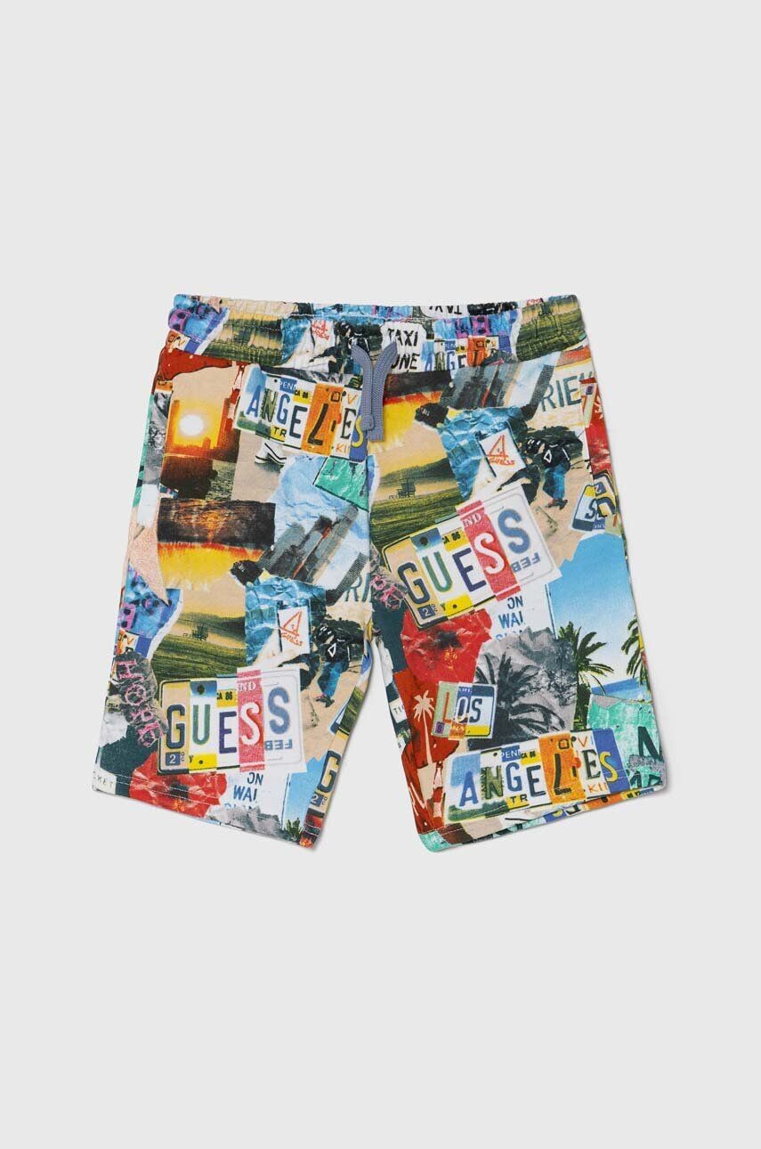 

Шерстяные шорты Guess для мальчиков и девочек, мультиколор