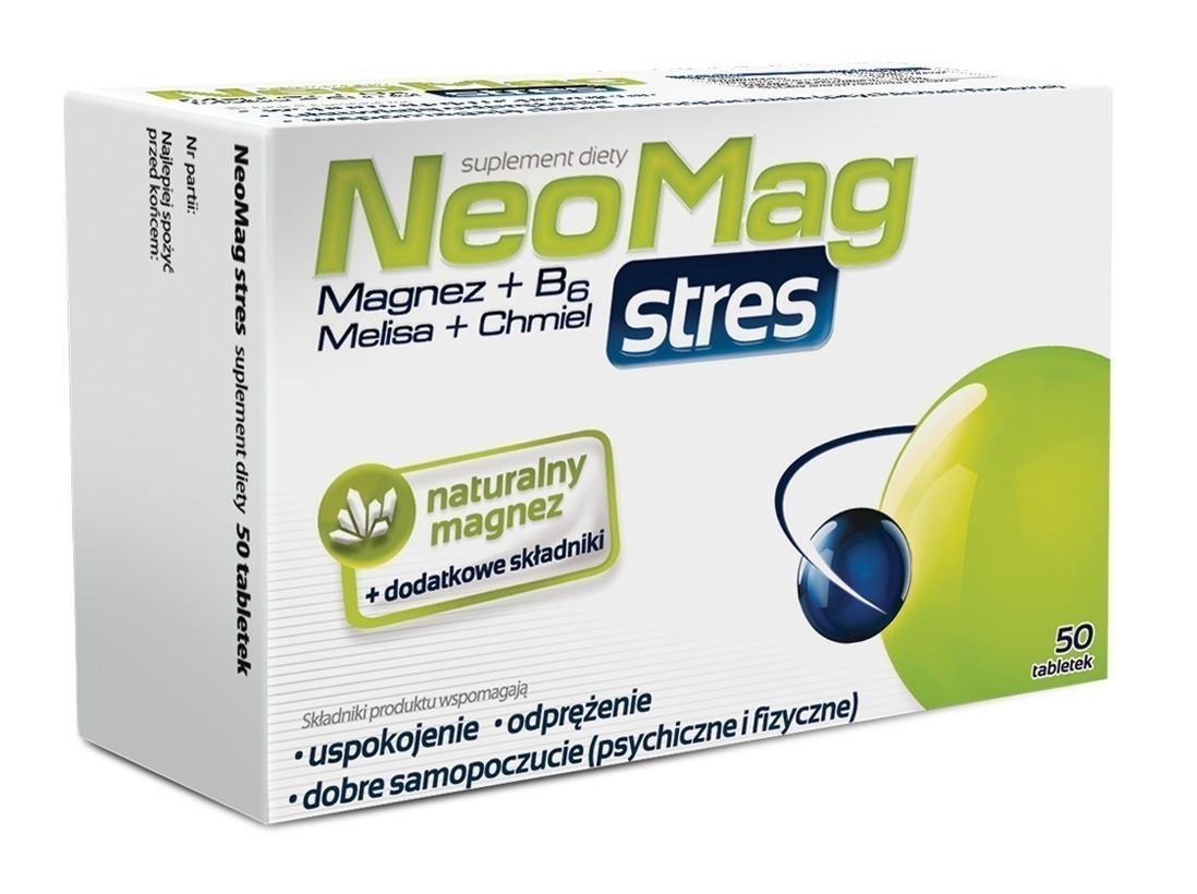 NeoMag Stress Tabletkiтаблетки магния, 50 шт. фотографии