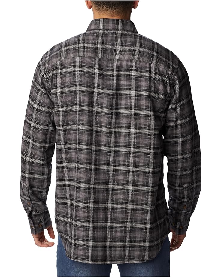 Рубашка Columbia Cornell Woods Flannel Long Sleeve Shirt, цвет City Grey Tartan Ombre