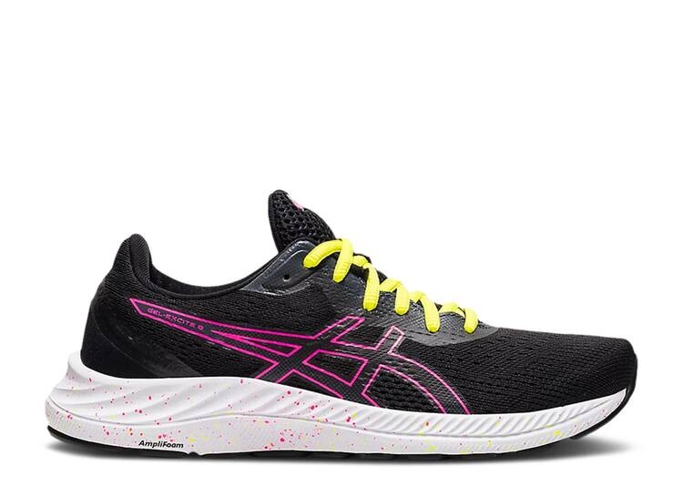 

Кроссовки ASICS WMNS GEL EXCITE 8 'BLACK HOT PINK', черный
