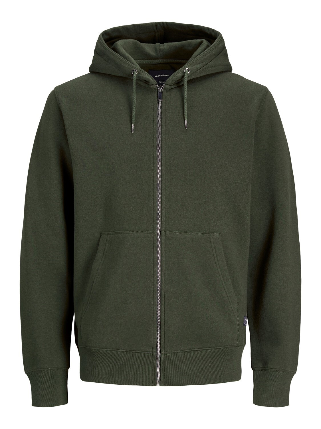 

Толстовка Jack & Jones Basic Sweat Zip Hoodie Kapuzen JJESOFT, темно-зеленый