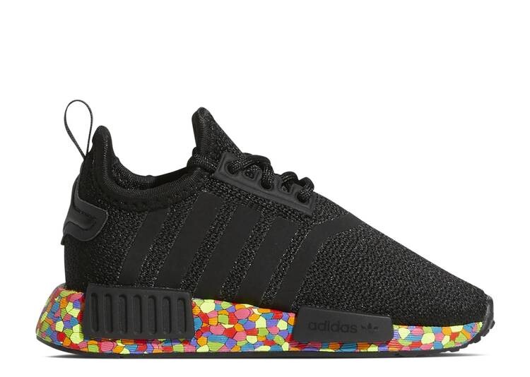 Кроссовки Adidas NMD RUNNER I 'MOSAIC - BLACK', черный кроссовки adidas wmns nmd runner black черный