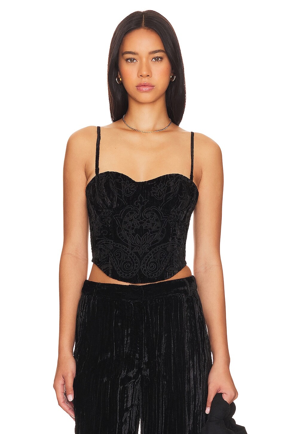 

Топ HEMANT AND NANDITA Corset, черный