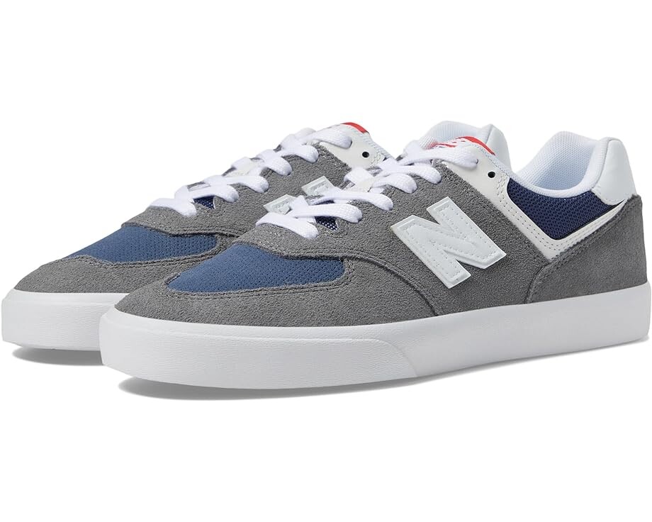 

Кроссовки New Balance Numeric 574 Vulc, серый/белый