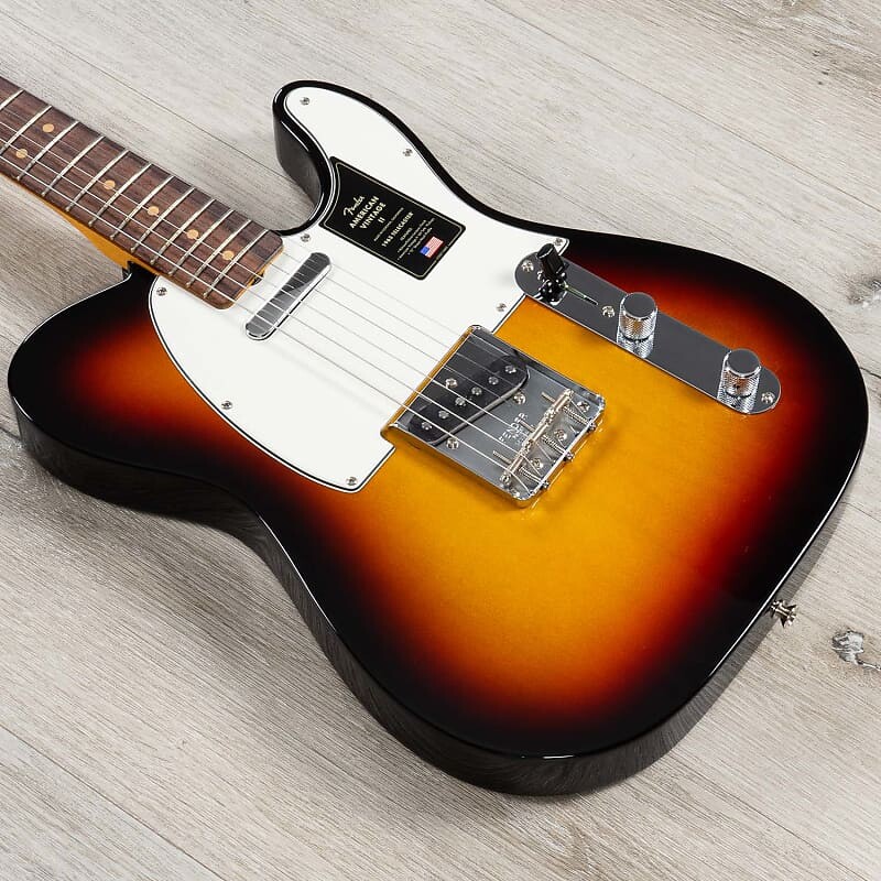 

Электрогитара Fender American Vintage II 1963 Telecaster Guitar, Rosewood, 3-Color Sunburst