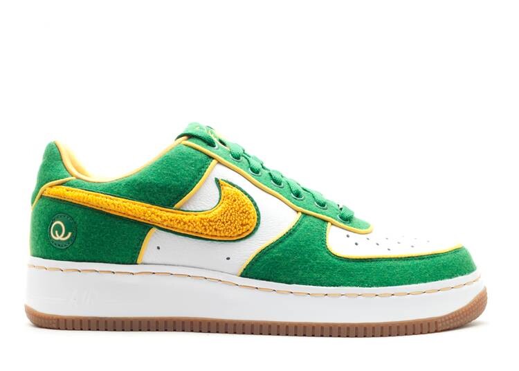 

Кроссовки Nike AIR FORCE 1 SUPREME 'QUEENS', зеленый